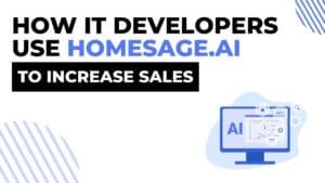 how it developers use homesage a 1