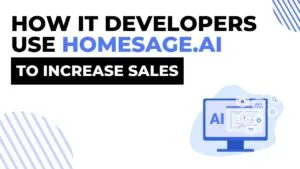 how it developers use homesage a 1