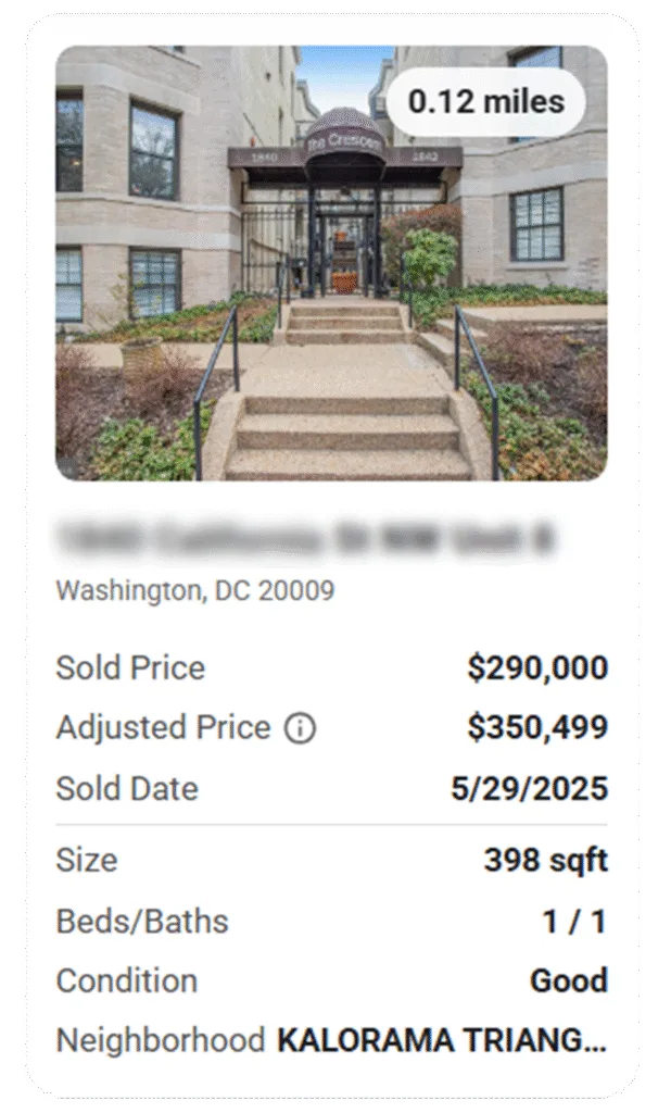 Full Property Reports 3 Homesage.ai full property report with detailed market data and neighborhood trends