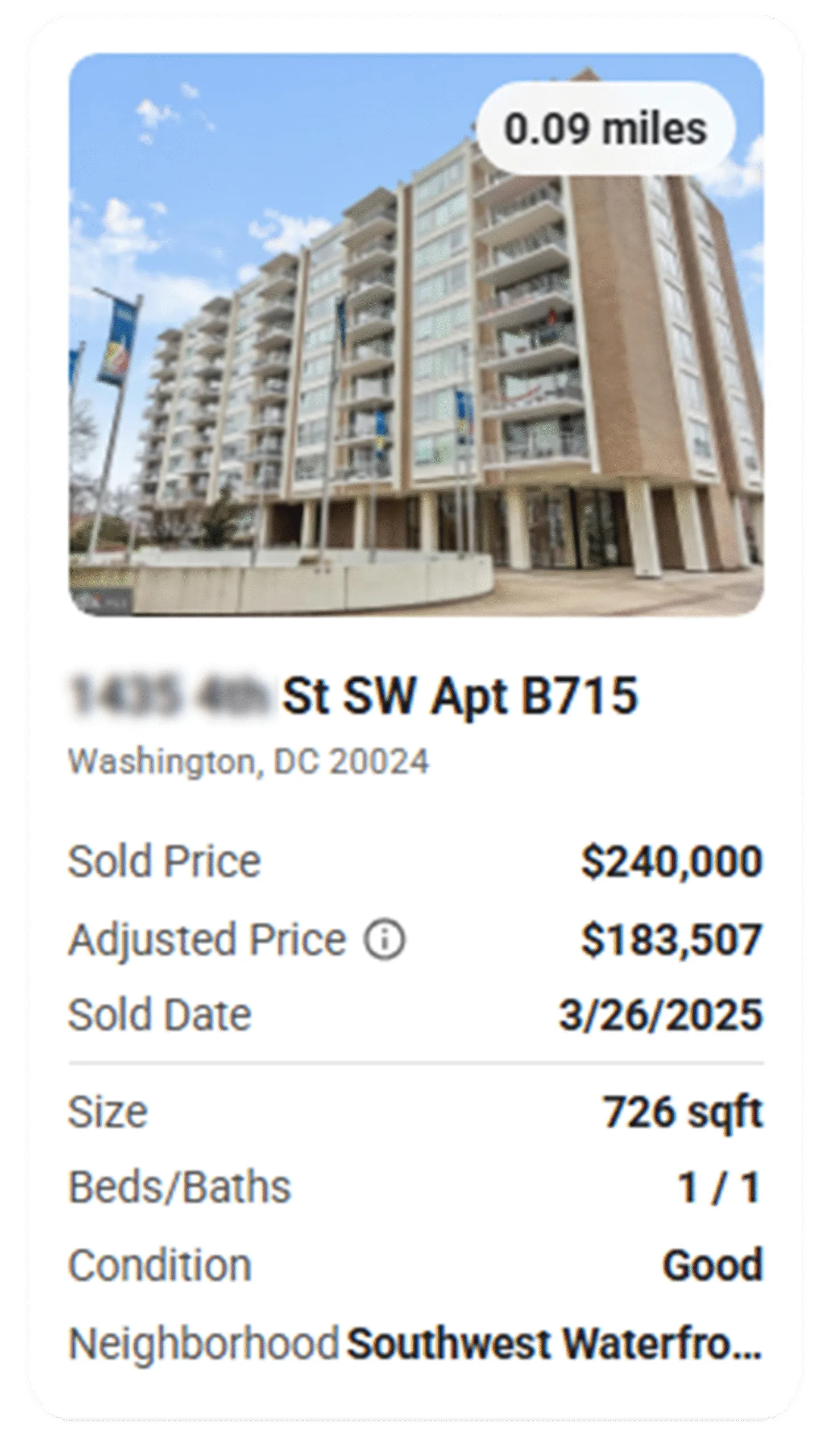 Full Property Reports 9 Renovation budgeting tool within Homesage.ai full property report