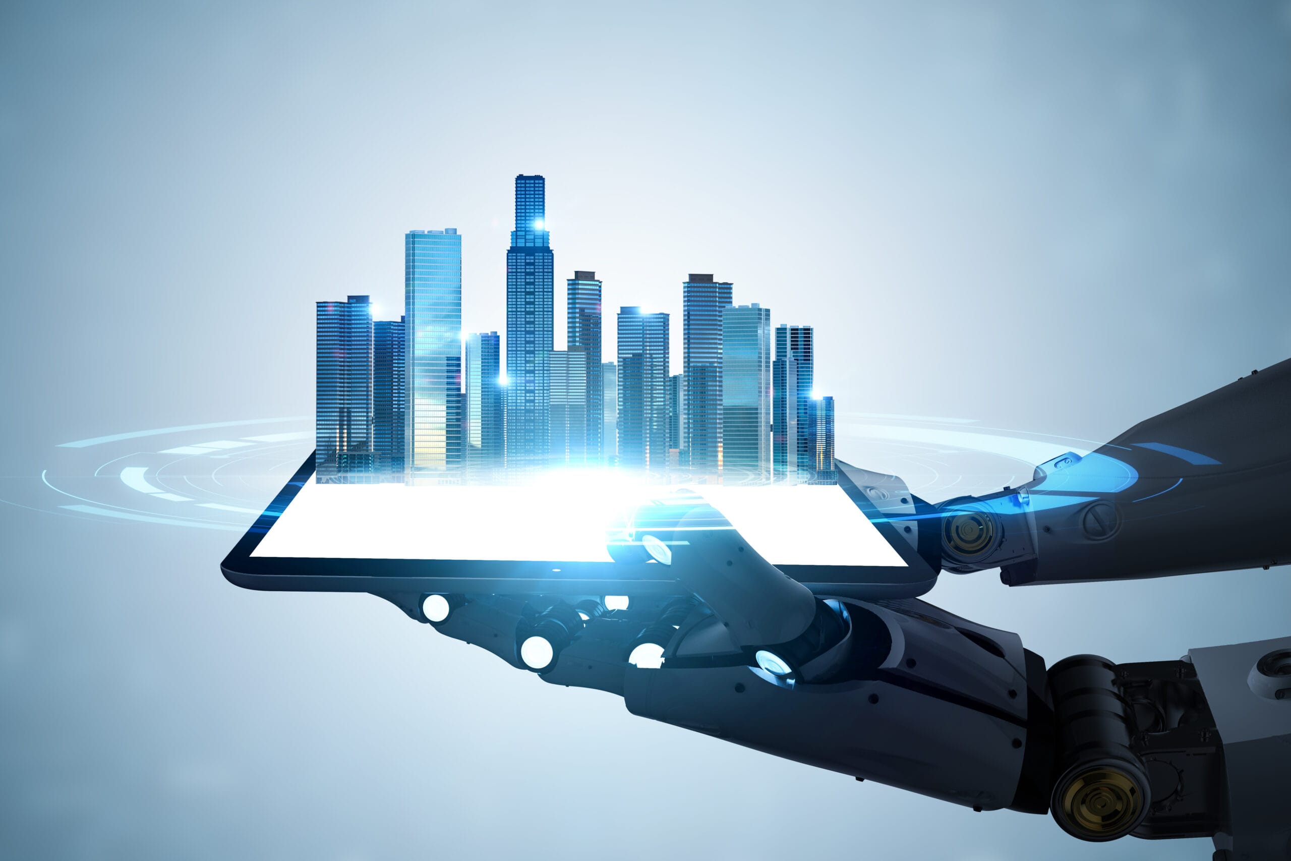 AI-powered real estate platform analyzing property data for agents