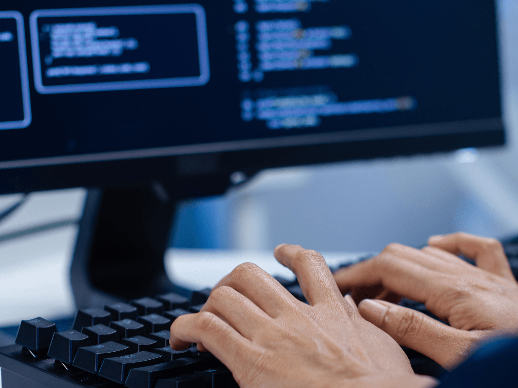 Developer integrating real estate API data into a custom brokerage platform for automated property analysis