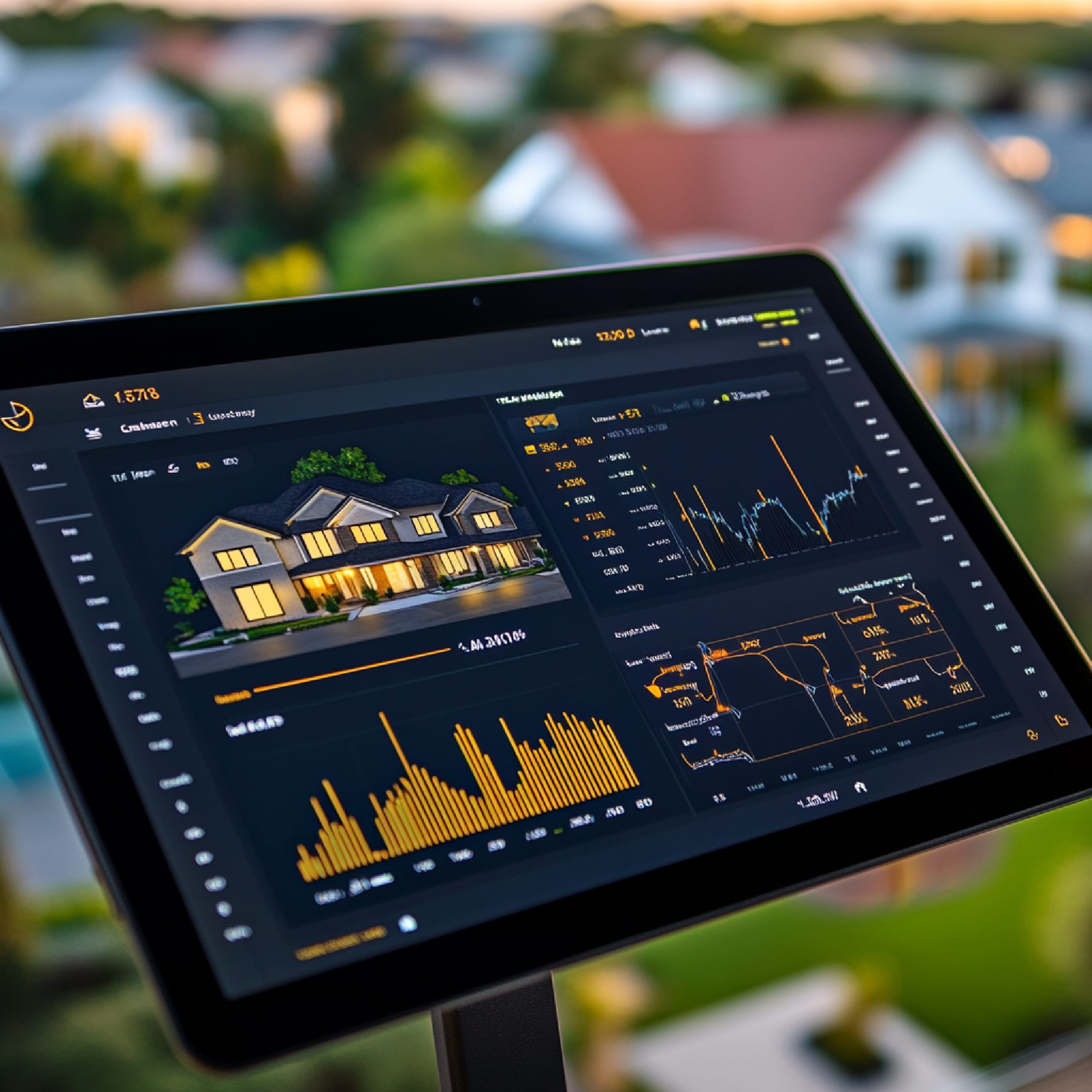 ARV for House Flippers: AI Tools for Renovation ROI 3 AI tools for house flippers — real estate analytics dashboard displaying property values and market trend data on tablet