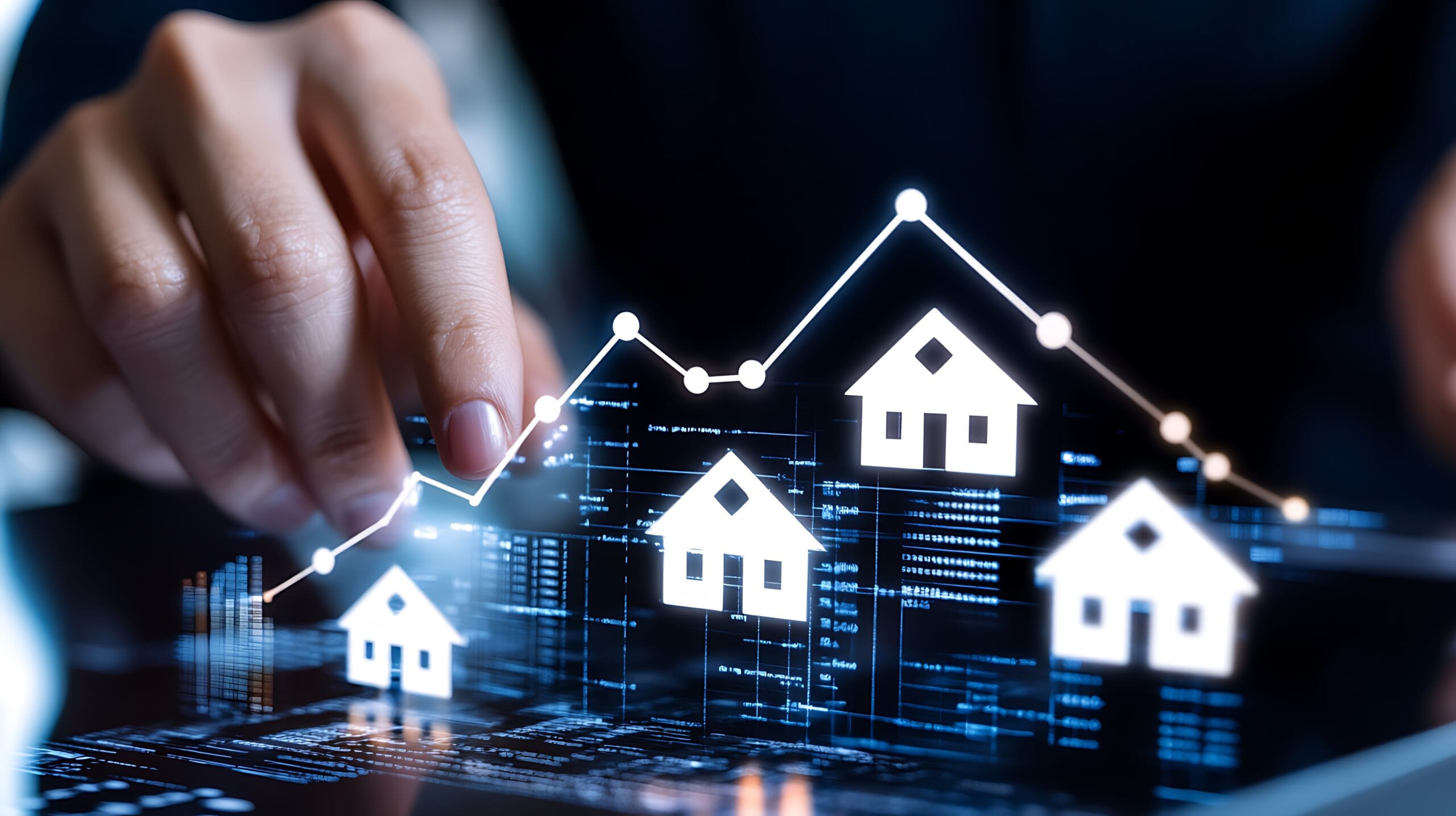 Real estate technology news concept showing AI-powered property intelligence for off-market investment