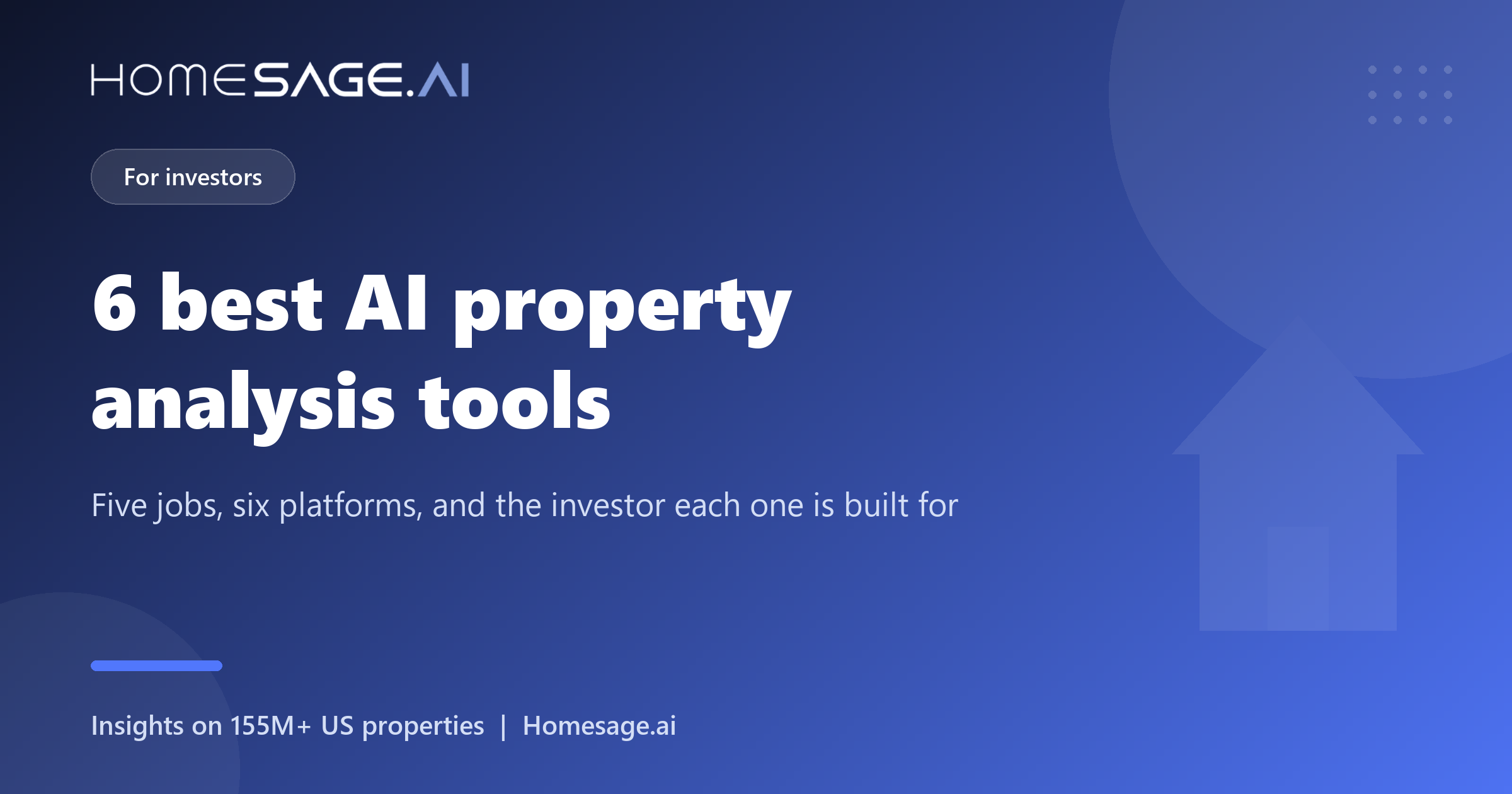 The six best AI property analysis tools of 2026 and the investor each one is built for