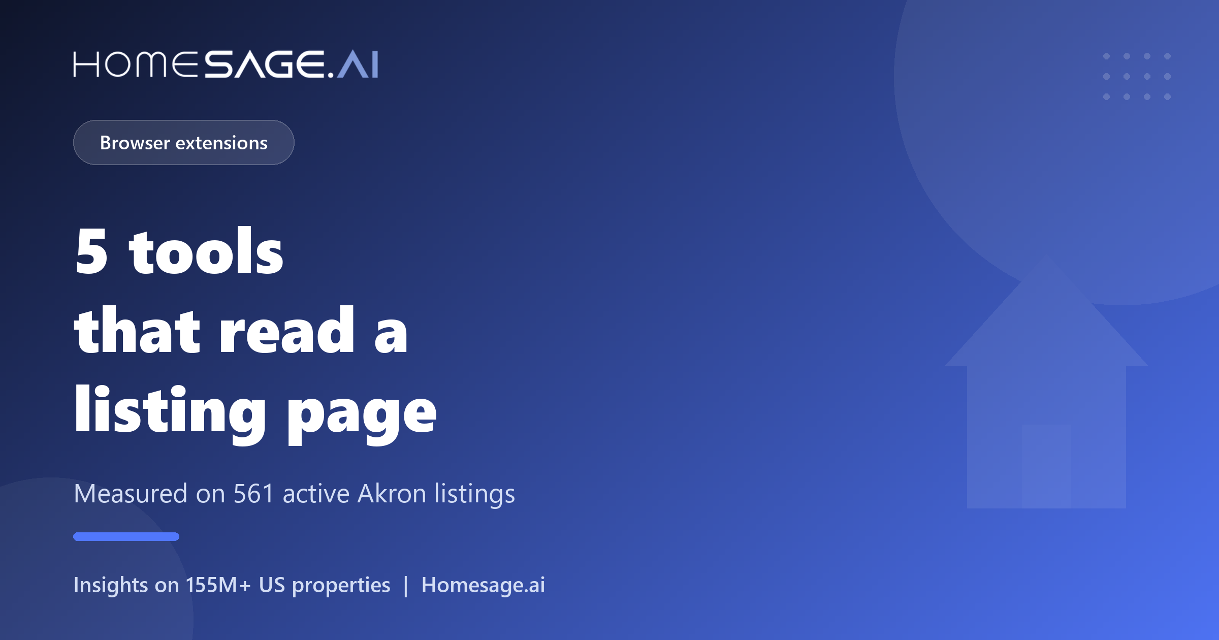 Five browser extensions that read a listing page