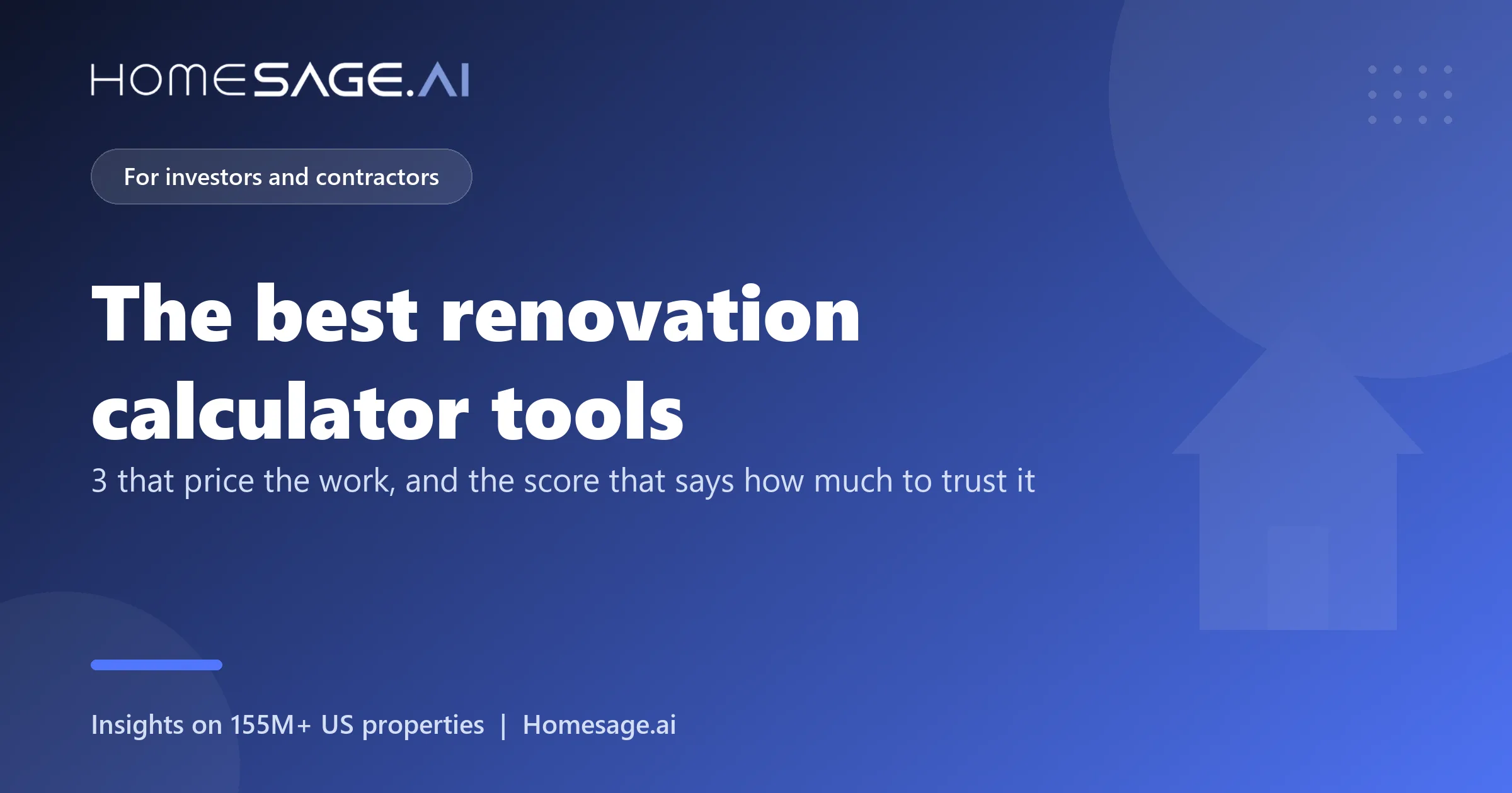 Cover graphic: the best renovation calculator tools in 2026